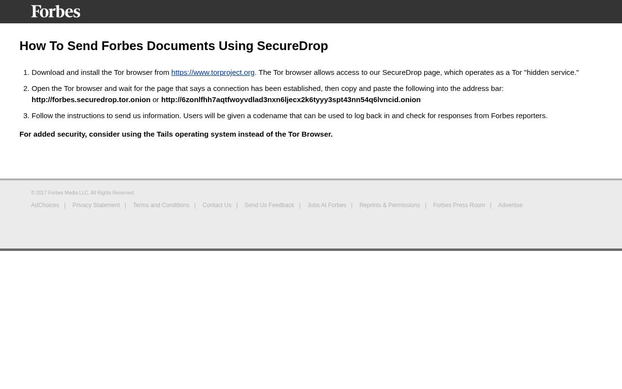 Screenshot of forbes.com